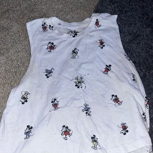 Disney Mickey Mouse tank top cropped